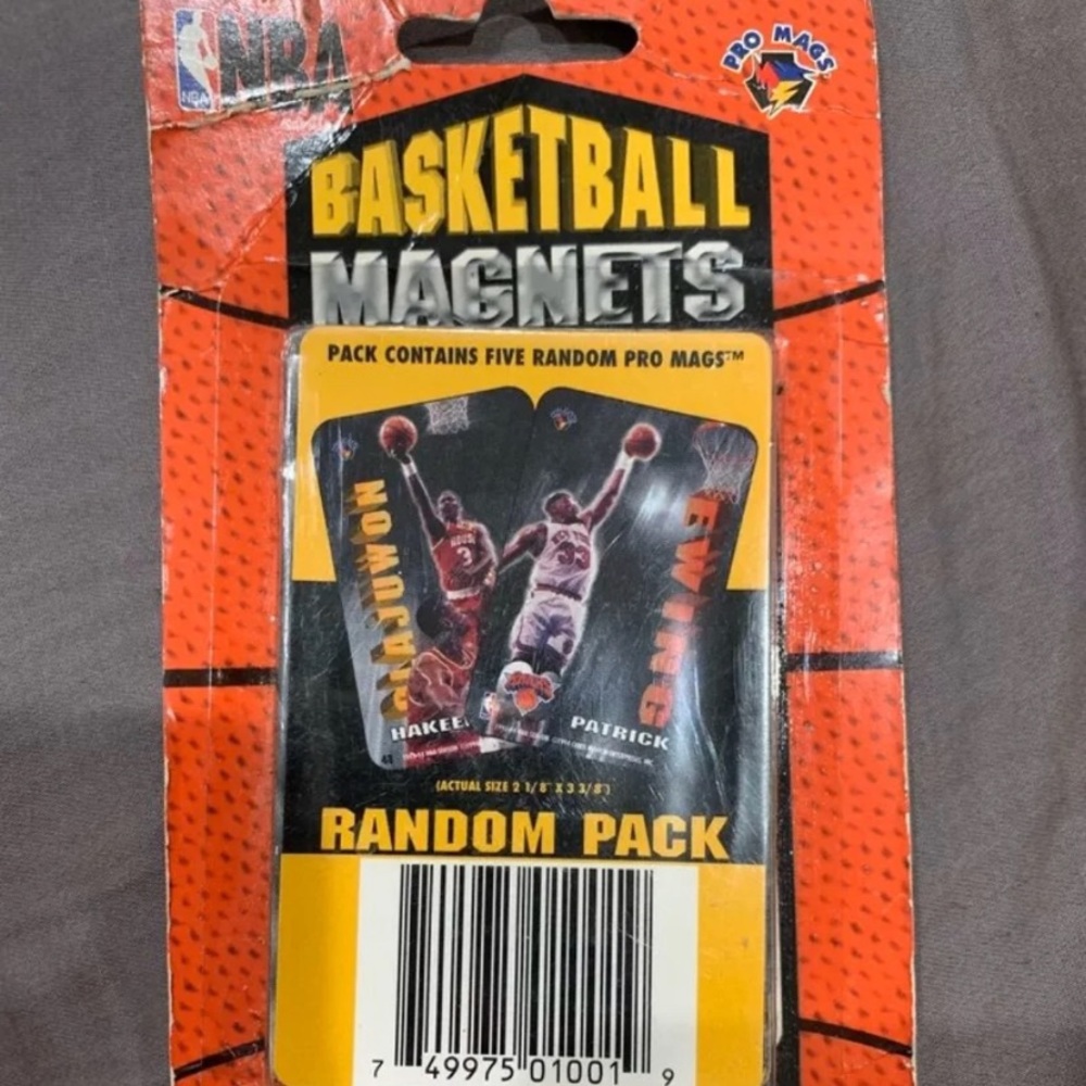 NBA PRO MAGS Basketball Magnets Sealed
